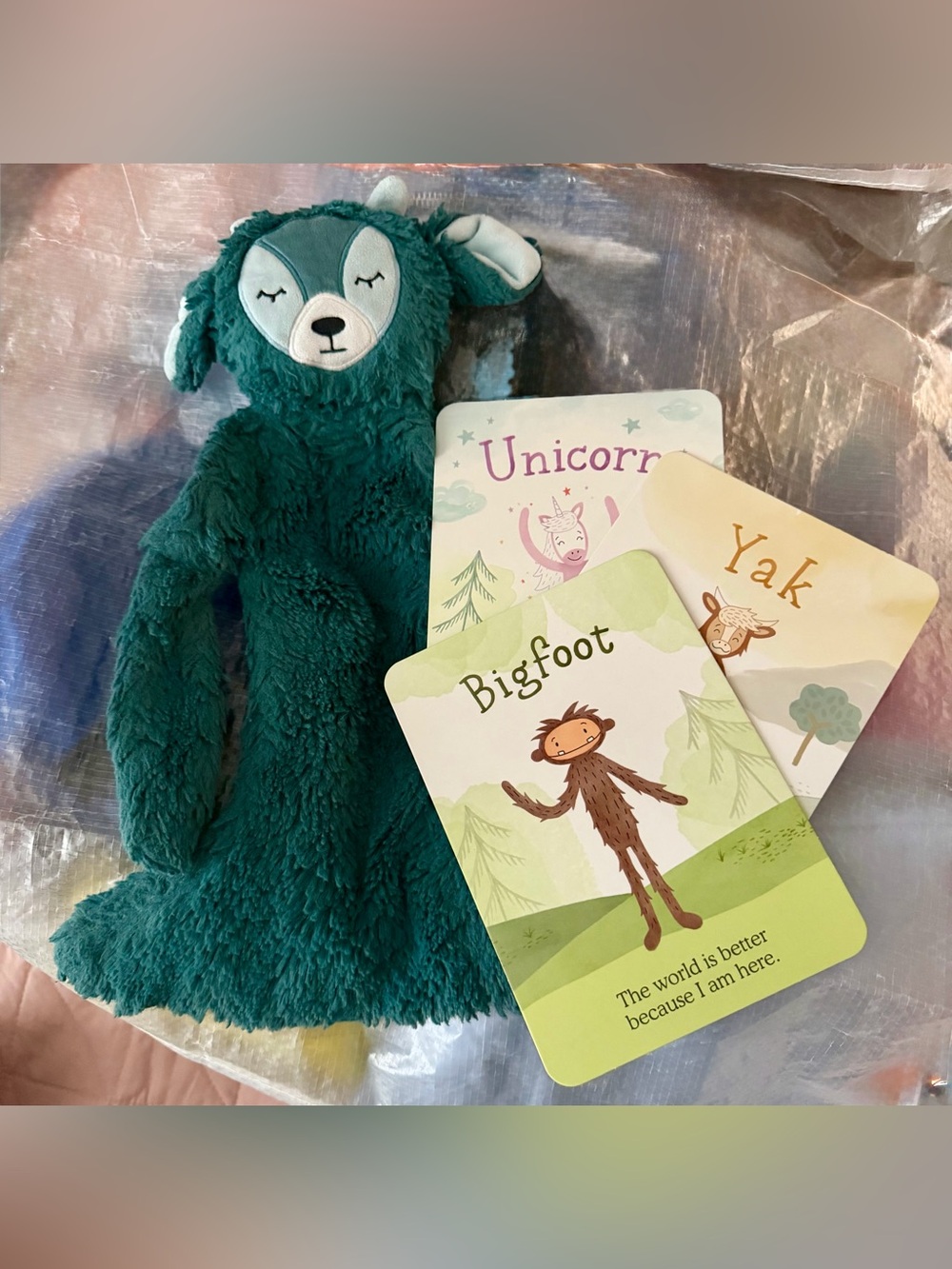 Slumberkins Jade Ibex Snuggler Bundle